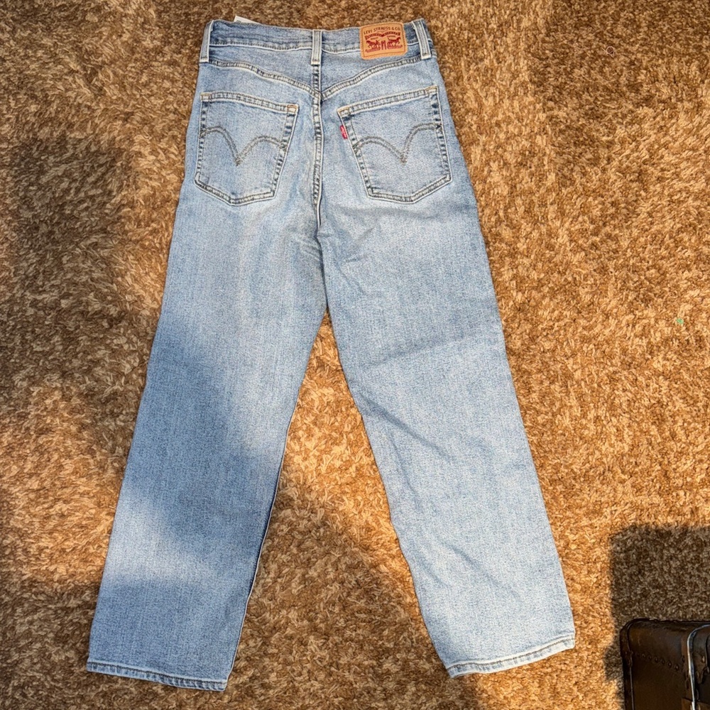 Levi's Women’s Straight Jeans in Light Blue